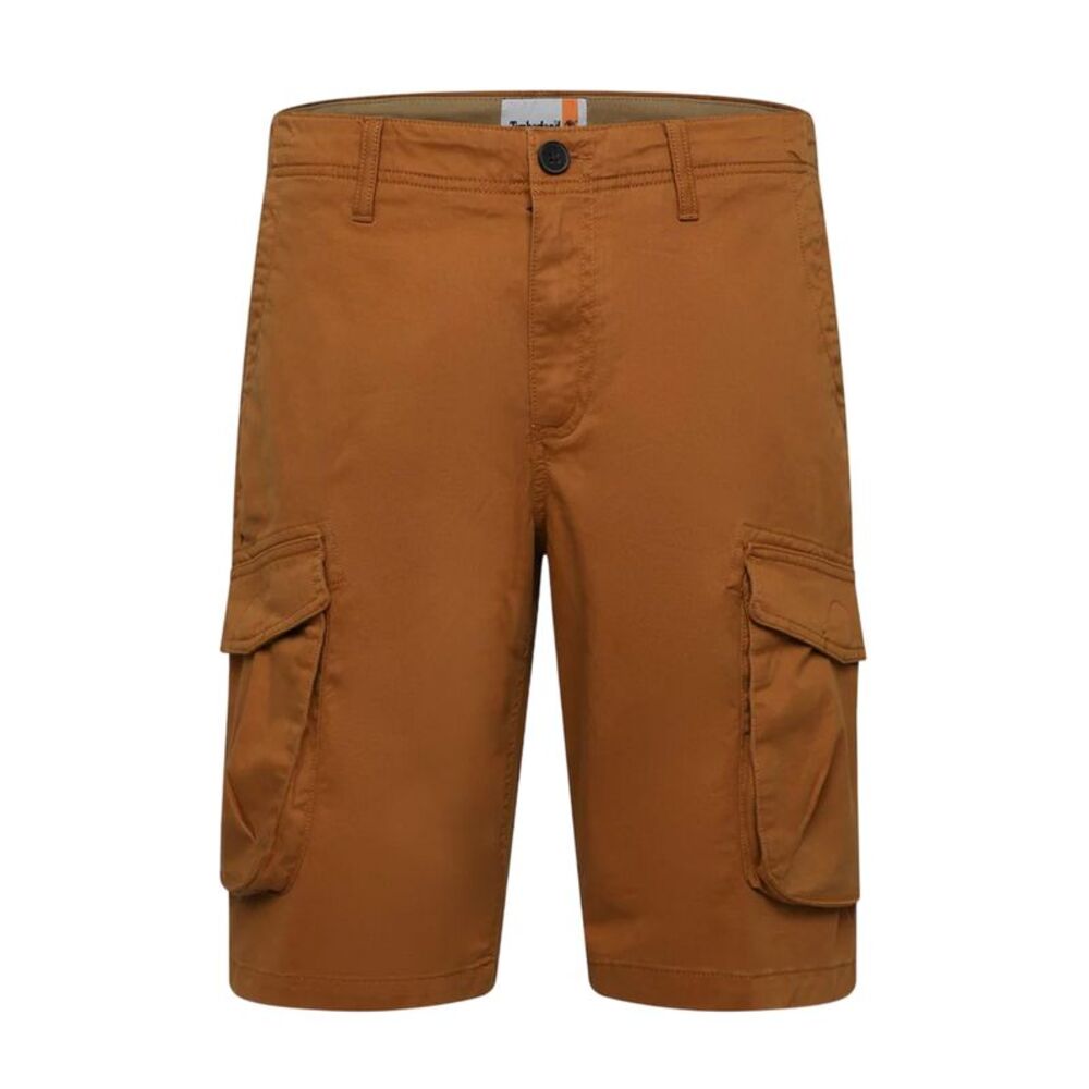 Timberland Mens Twill Cargo Shorts / Wheat